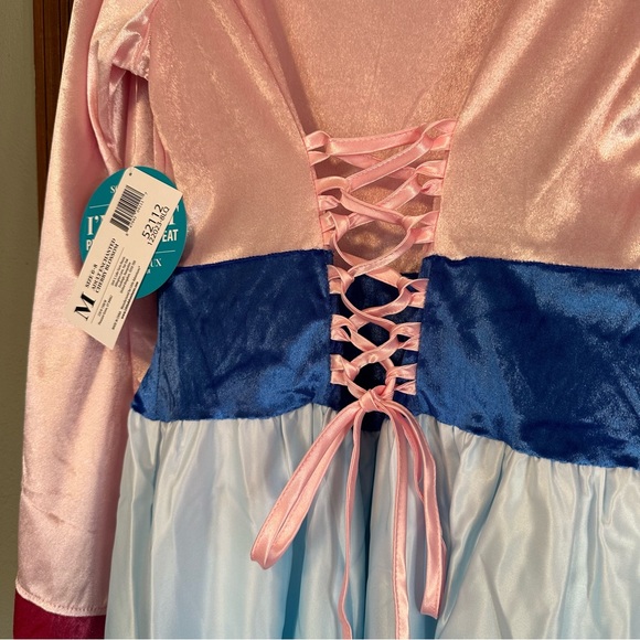 LITTLE ADVENTURES {NWT} Cherry Blossom Princess M 6-8 Disney Mulan costume dress - Picture 11 of 13